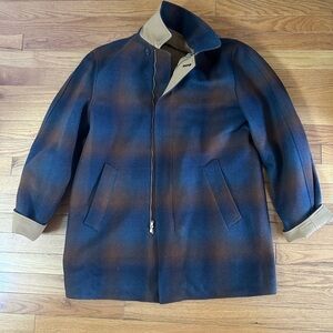 Vintage Pendleton reversible coat